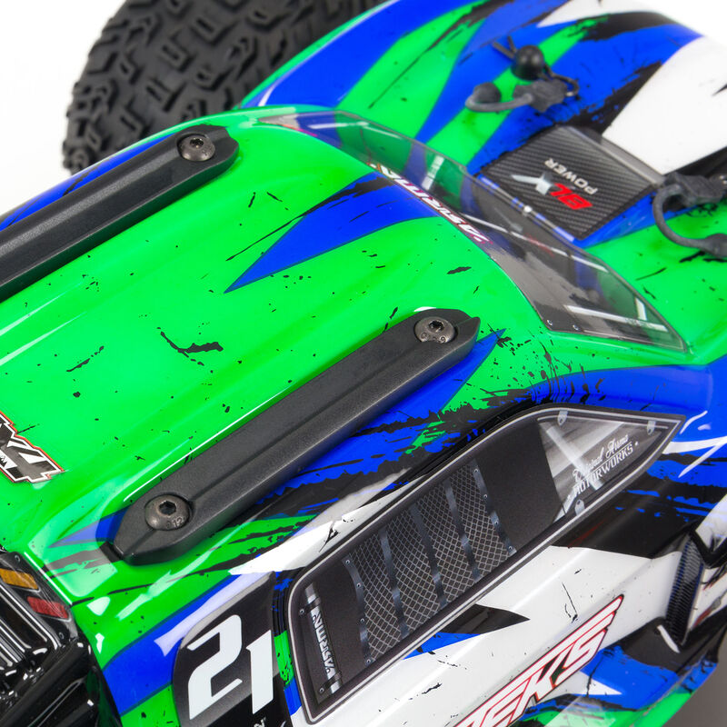 ARRMA 1/10 VORTEKS 4X4 3S BLX Stadium Truck RTR, Green